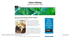 Desktop Screenshot of inlets.wordpress.com