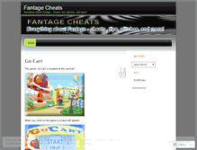 Tablet Screenshot of fantage163.wordpress.com