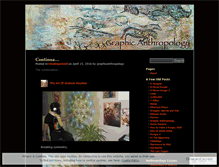 Tablet Screenshot of graphicanthropology.wordpress.com