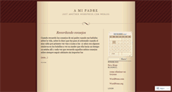 Desktop Screenshot of amipadre.wordpress.com