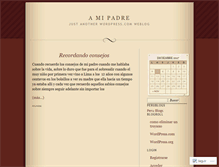 Tablet Screenshot of amipadre.wordpress.com