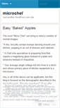 Mobile Screenshot of microchef.wordpress.com