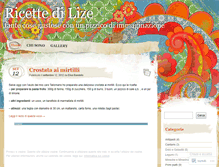 Tablet Screenshot of cucinacongusto.wordpress.com