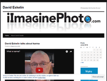 Tablet Screenshot of iimaginephoto.wordpress.com