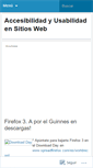 Mobile Screenshot of accesibilidadweb.wordpress.com