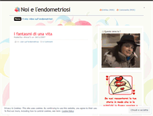 Tablet Screenshot of endometriosi.wordpress.com