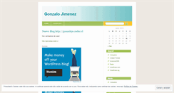 Desktop Screenshot of gonzalojo.wordpress.com