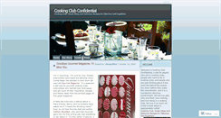 Desktop Screenshot of cookingclubconfidential.wordpress.com