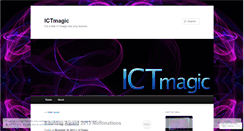 Desktop Screenshot of ictmagic.wordpress.com