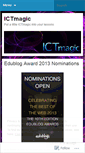 Mobile Screenshot of ictmagic.wordpress.com