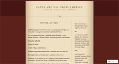 Desktop Screenshot of cathyandvalcrossamerica.wordpress.com