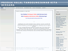 Tablet Screenshot of hpahalal.wordpress.com