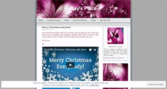 Desktop Screenshot of maysplace.wordpress.com