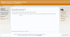 Desktop Screenshot of objectuser.wordpress.com