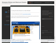 Tablet Screenshot of nurturthesalon.wordpress.com