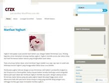 Tablet Screenshot of crzx.wordpress.com