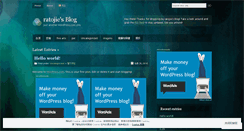 Desktop Screenshot of jinjie33.wordpress.com