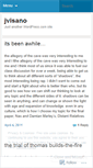 Mobile Screenshot of jvisano.wordpress.com