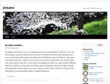 Tablet Screenshot of jvisano.wordpress.com