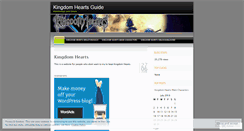 Desktop Screenshot of kingdomheartsguide.wordpress.com