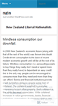 Mobile Screenshot of nzln.wordpress.com