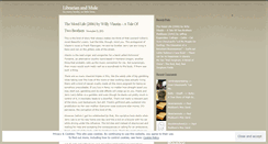 Desktop Screenshot of librarianmule.wordpress.com