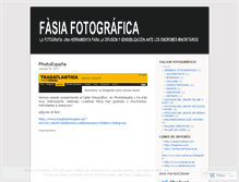 Tablet Screenshot of fasiafotografica.wordpress.com