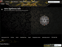 Tablet Screenshot of agunggoldenback02.wordpress.com