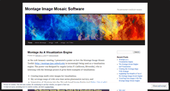 Desktop Screenshot of montageblog.wordpress.com