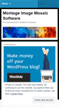 Mobile Screenshot of montageblog.wordpress.com