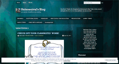 Desktop Screenshot of heleneoival.wordpress.com
