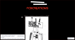 Desktop Screenshot of pcbcreations.wordpress.com