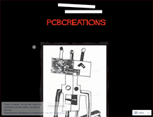 Tablet Screenshot of pcbcreations.wordpress.com