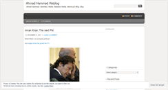 Desktop Screenshot of iamhammad.wordpress.com