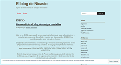 Desktop Screenshot of nicasioycontablesamigos.wordpress.com