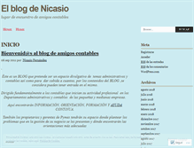 Tablet Screenshot of nicasioycontablesamigos.wordpress.com