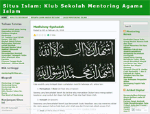 Tablet Screenshot of mentoring98.wordpress.com