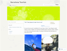 Tablet Screenshot of barcelonatourism.wordpress.com