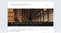 Desktop Screenshot of libgame.wordpress.com