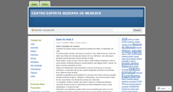 Desktop Screenshot of bezerrademenezes.wordpress.com