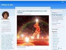 Tablet Screenshot of aldeiadoser.wordpress.com