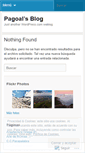 Mobile Screenshot of pagoal.wordpress.com