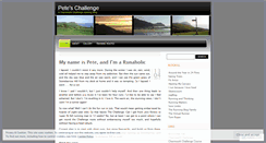 Desktop Screenshot of peteschallenge.wordpress.com