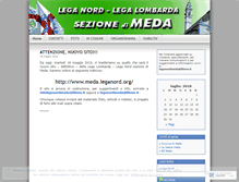 Tablet Screenshot of leganordmeda.wordpress.com