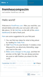 Mobile Screenshot of fremheacompscim.wordpress.com