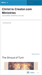 Mobile Screenshot of christiscreator.wordpress.com