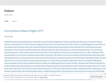 Tablet Screenshot of nebesi.wordpress.com
