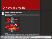 Tablet Screenshot of onovoeovelho.wordpress.com