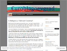 Tablet Screenshot of euroblagoevgrad.wordpress.com