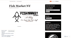 Desktop Screenshot of fishmarketny.wordpress.com